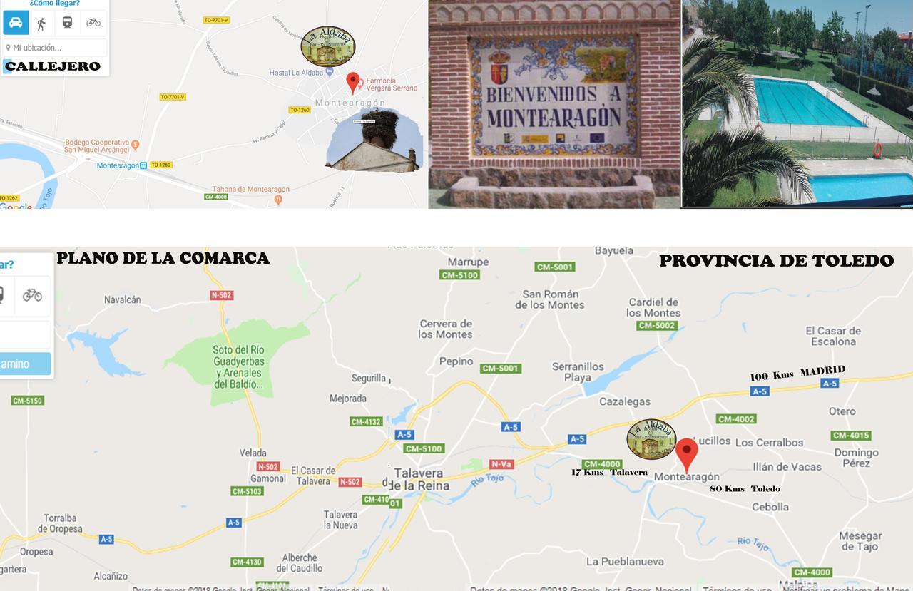 Hostal La Aldaba Ξενοδοχείο Montearagon Εξωτερικό φωτογραφία
